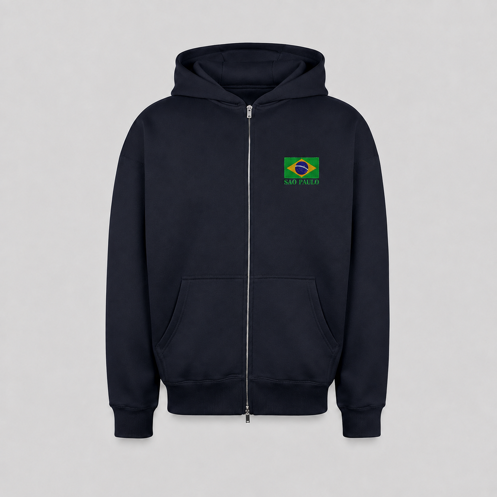 Brasíl International Zip-Jacket