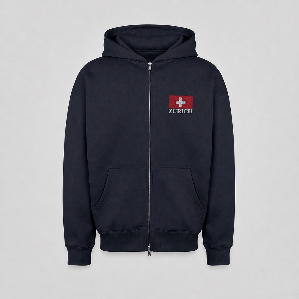 Zurich International Zip-Jacket