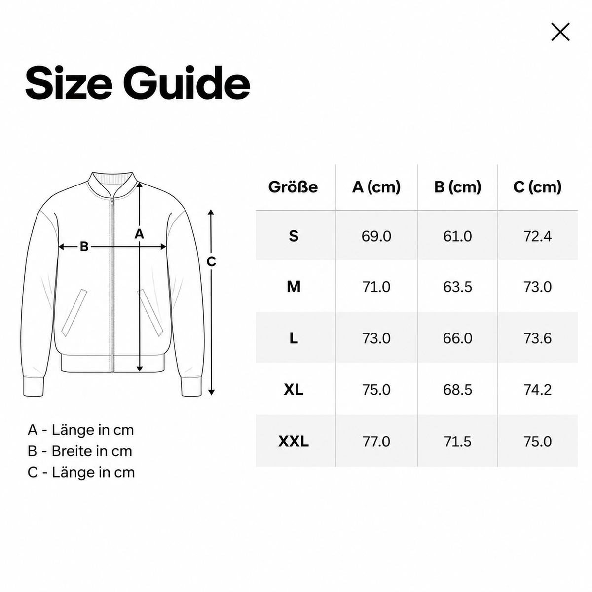 Backprinted Bomberjacket